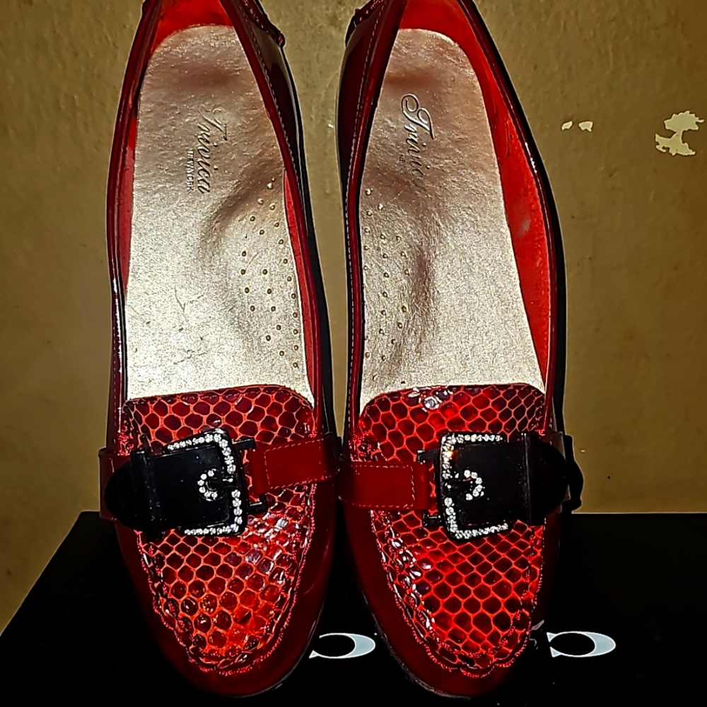 Trivica Red Patent Leather Shoes